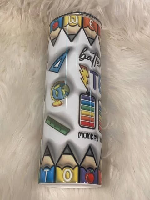 Teacher Sublimation Tumbler